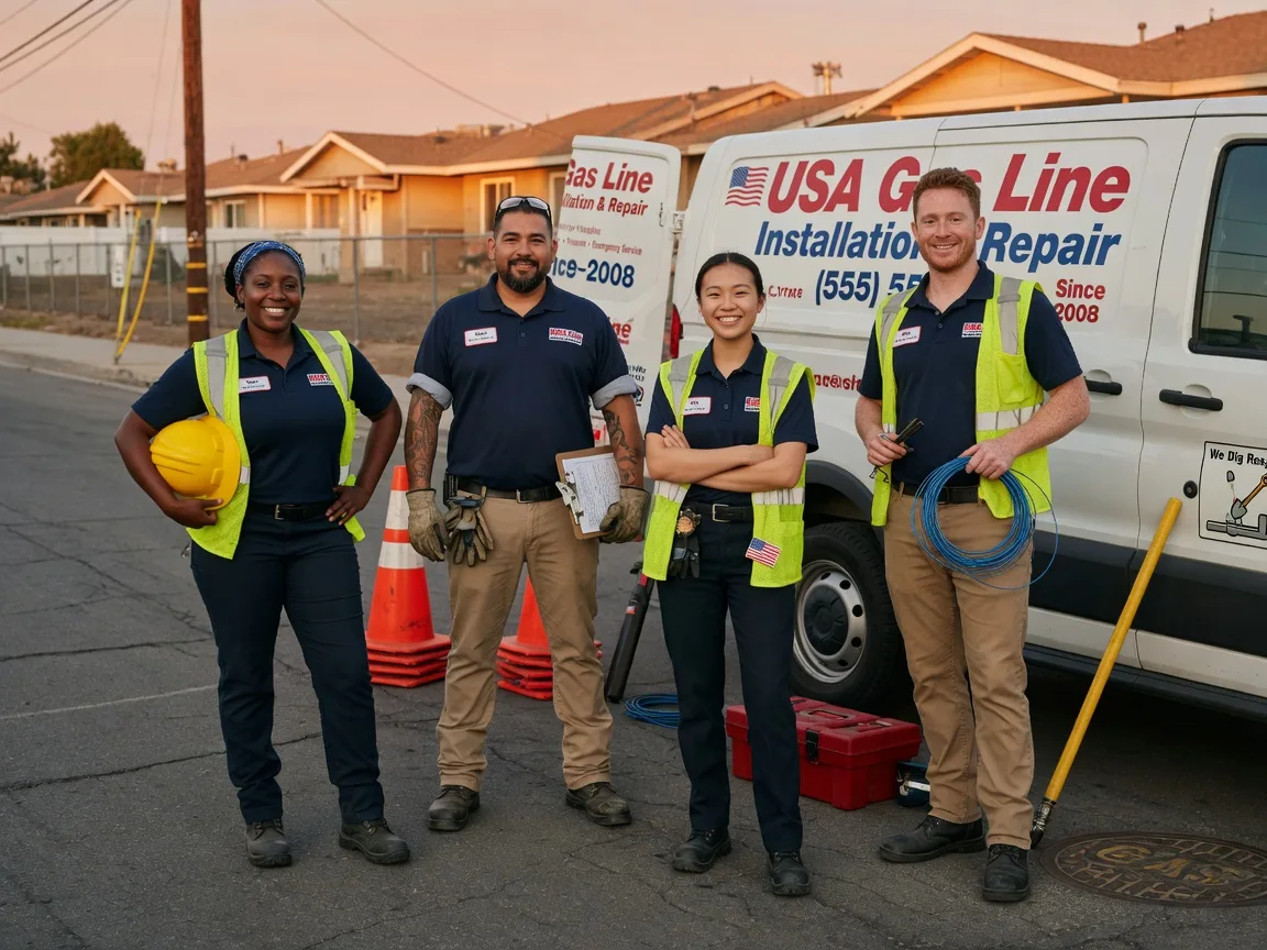 Gas Line Installation company in Gladbrook, IA